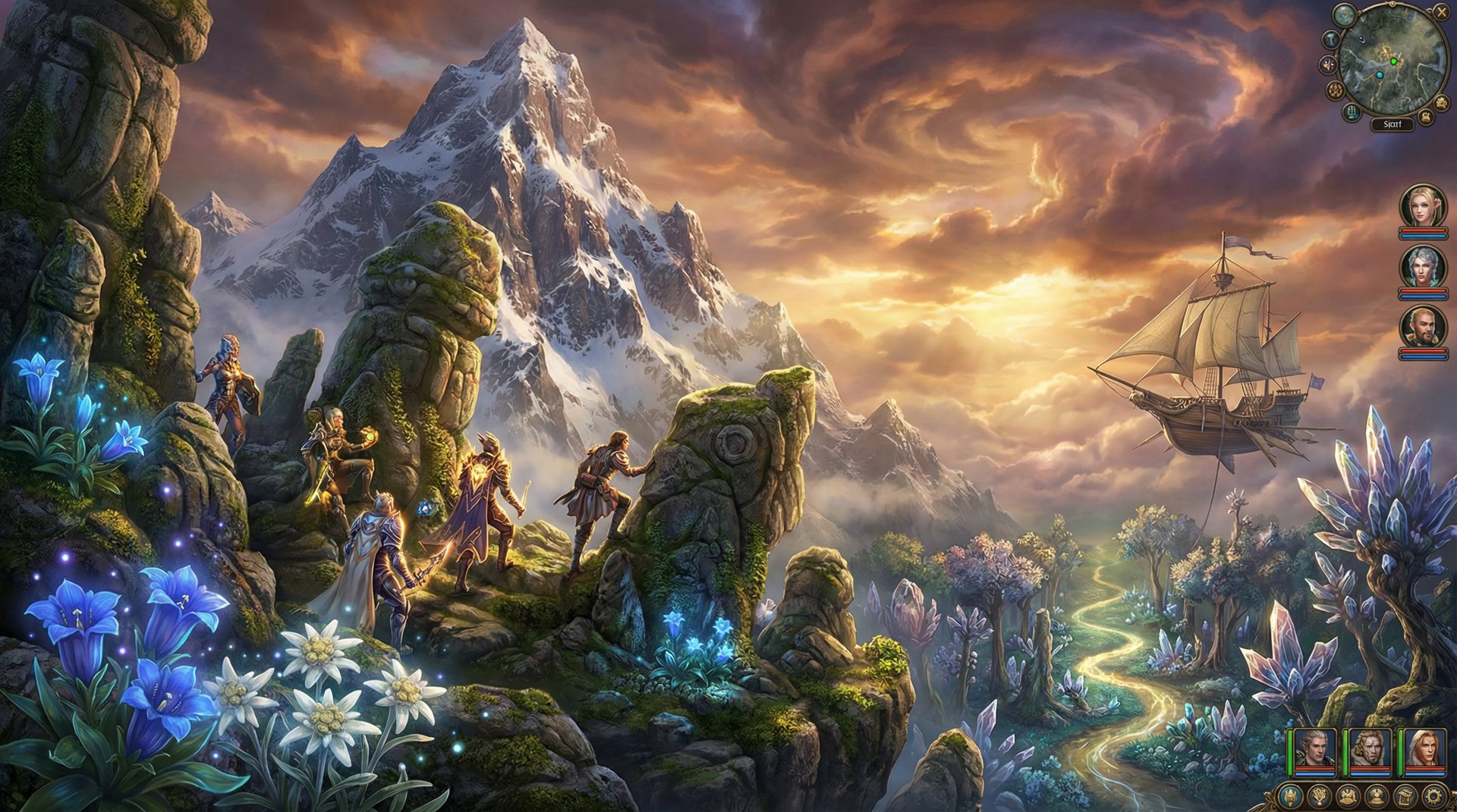 幼女漫画高山植物科考纪录视频